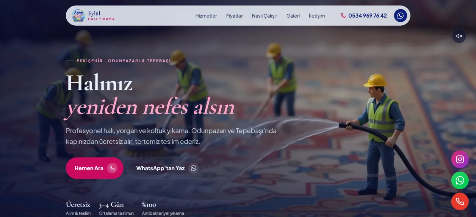 Halı Yıkama - Temizlik - Eskişehir Eylül Halı Yıkama